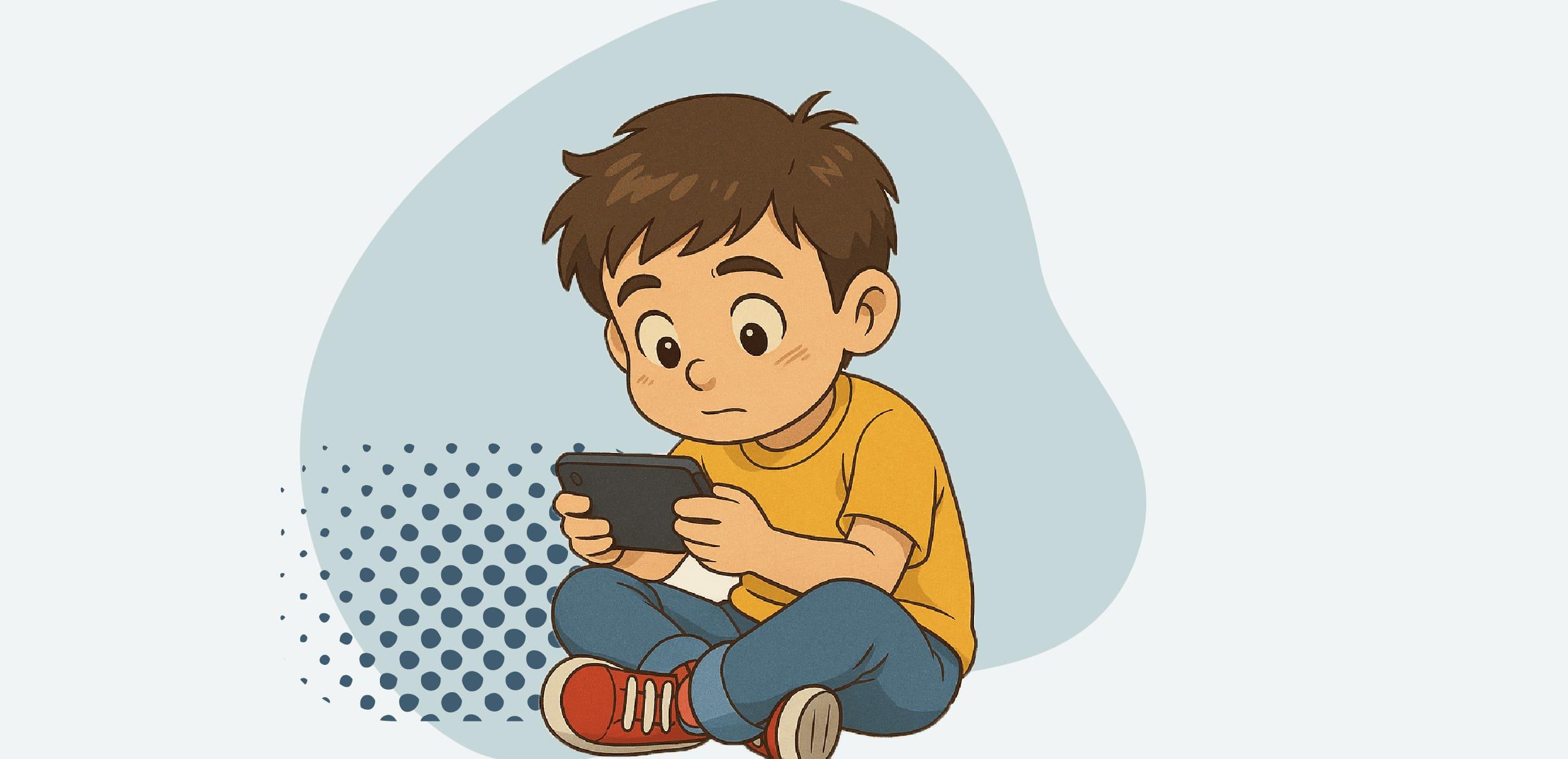 أثر الإدمان الالكتروني على التطور النفسي والعاطفي للأطفال