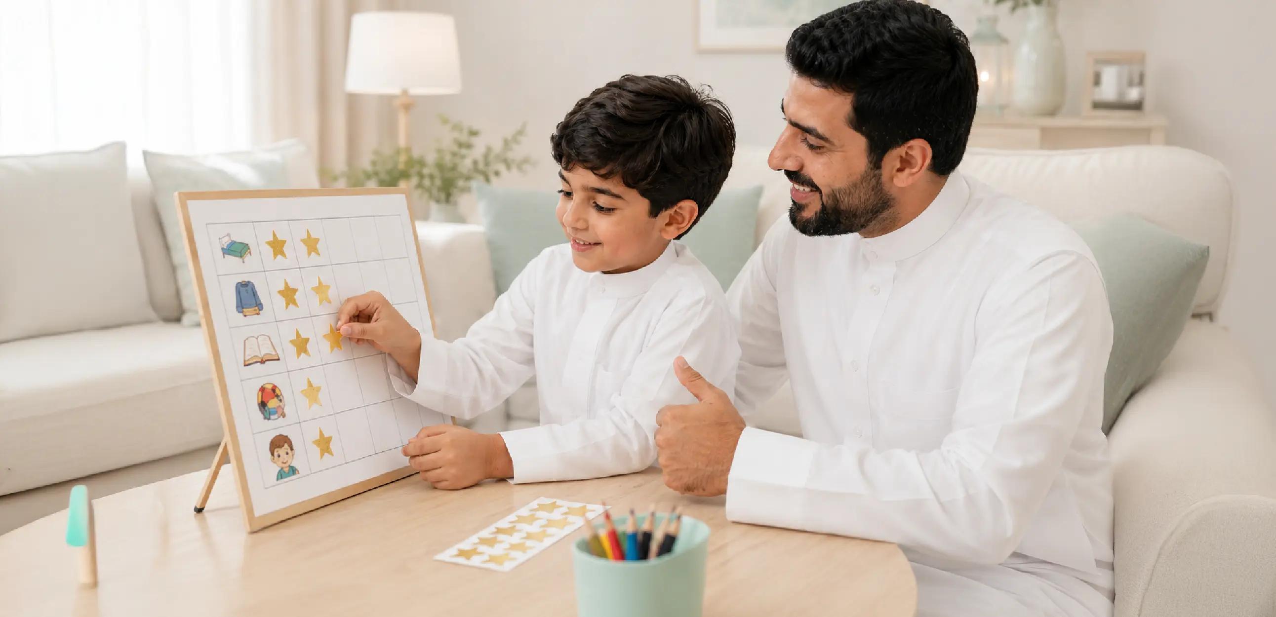 تقنيات تعزيز القيم الأخلاقيه في الأسرة